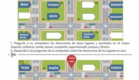 Asking for Directions in Spanish - PDF Worksheet - Spanish Learning Lab