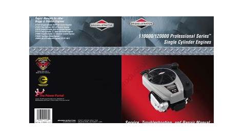 briggs and stratton 550 series manual
