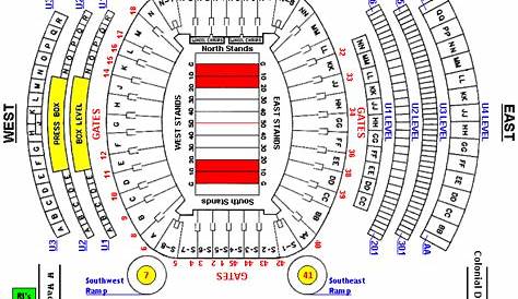 virtual bryant denny stadium seating chart with seat numbers