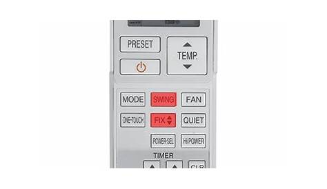 Instruction for using Toshiba air conditioner controller