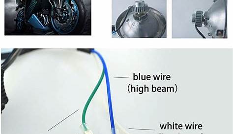 Basic Headlight Wiring Diagram Motorcycle - Wiring Diagram Schema