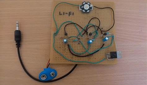 li fi mini project circuit diagram