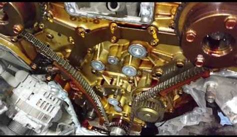 Timing Chain Stretched on a 2007 Nissan Frontier - YouTube