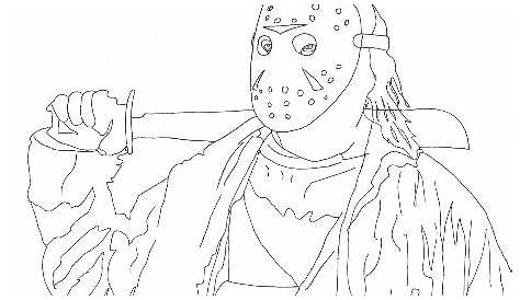 scary movie coloring pages printable