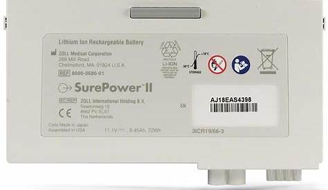 ZOLL X Series SurePower II Replacement Battery