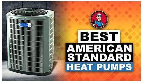 american standard heat pump specifications