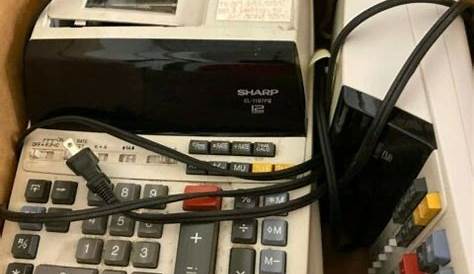 Sharp EL-1197PIII Printing Calculator | eBay