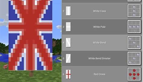 British Flag Banner Minecraft