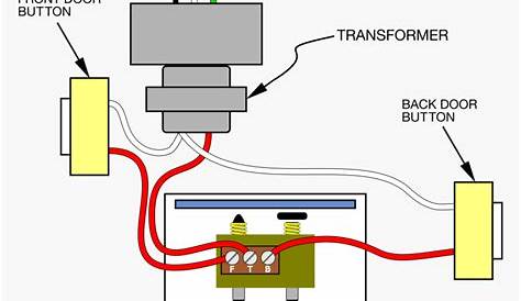 wiring diagram for door bell