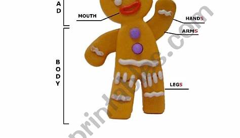 gingerbread man worksheet