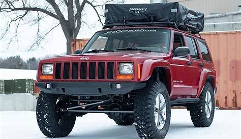 JcrOffroad: Jeep Cherokee Front Bumper | Crusader | Jeep XJ (84-01)