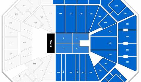 Wintrust Arena Seating Charts for Concerts - RateYourSeats.com