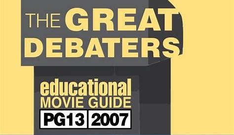 The Great Debaters Movie Guide | Questions | Worksheet | Google Form