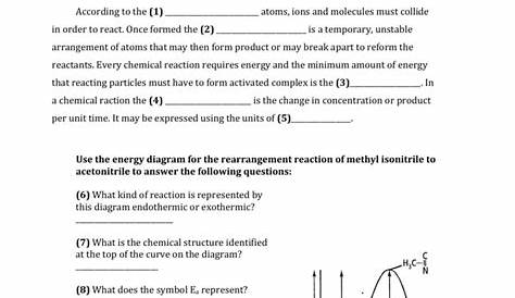 Synthesis Reaction Worksheet — db-excel.com