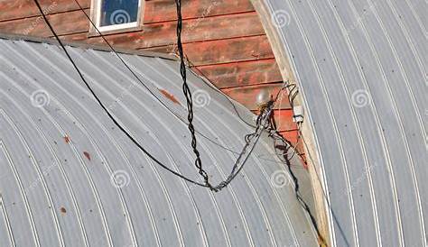 Electrical Wiring for Farm Building Stock Photo - Image of hook, electric: 134246320