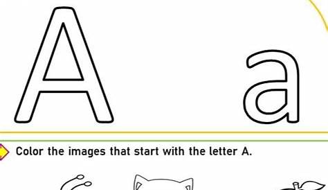Alphabet Letters Worksheets A-B-C-D-E | Kindergarten reading activities