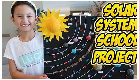 How to Create a School Solar System Project Model for Kids - YouTube