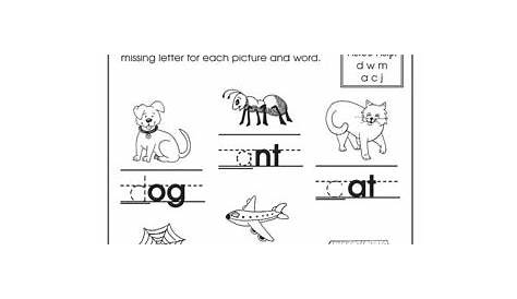 8 Best Images of Worksheets Identifying Letters - Kindergarten Letter