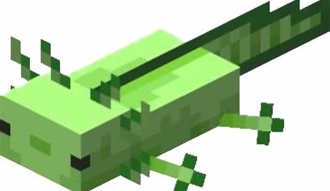 I remade the Green Axolotl :D : r/Minecraft