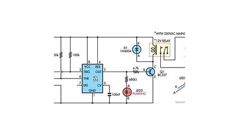 automatic pump control circuit diagram