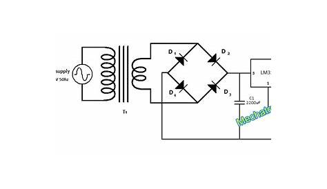 6V battery charger circuit | Mechatrofice