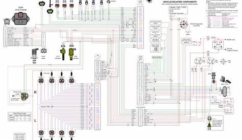 Ford diesel, Electrical wiring diagram, Ford