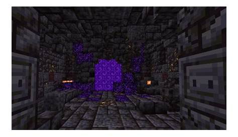 Nether portal room in my world : Minecraft | Minecraft architecture