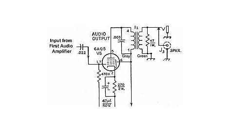5.1 ch amplifier circuit diagram