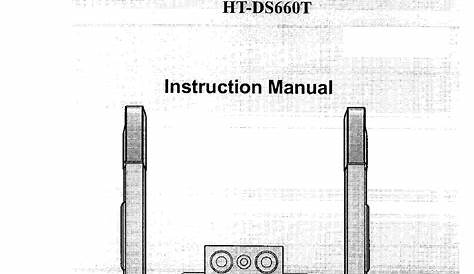 samsung ht ds610 user manual
