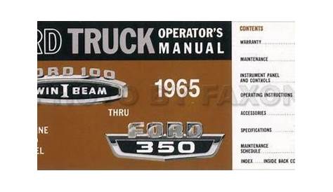 Ford F100 Truck Parts | eBay