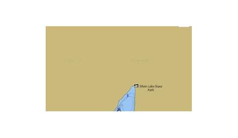 Silver Lake Fishing Map | Nautical Charts App