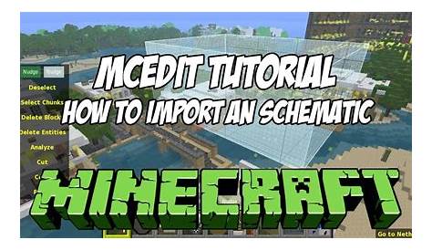 Make A Schematic In Minecraft