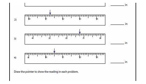 reading a tape measure worksheets