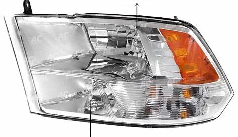 Dodge Ram Truck Headlight Assembly Housing - Alla Lighting