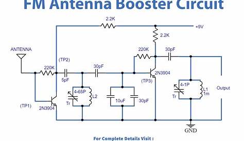 circuit diagram of signal booster