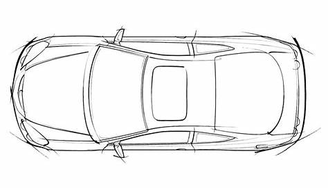 Car Plan View Vector at Vectorified.com | Collection of Car Plan View