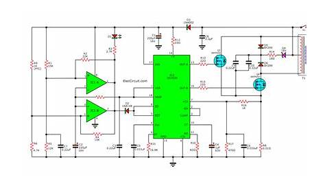 How to build 200W inverter circuit Diagram project | ElecCircuit.com
