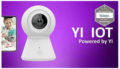 YI IOT - Caméra Surveillance WiFi dôme 1080p Powered by YI - Unboxing