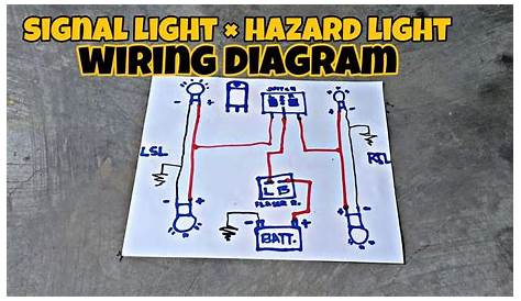 Wiring diagram | signal light and hazard light - YouTube