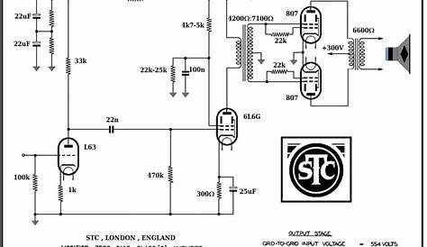 Pin by Marino Alberto on Circuit diagram of Tube Amplifier | Amplifier