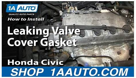 How to Replace Valve Cover Gasket Set 1996-2000 Honda Civic | 1A Auto