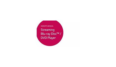 LG BP350 Blu-ray Disc Player Owner’s Manual - PDF - UserDrivers