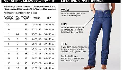 Engagement Falle September wrangler jeans size conversion chart
