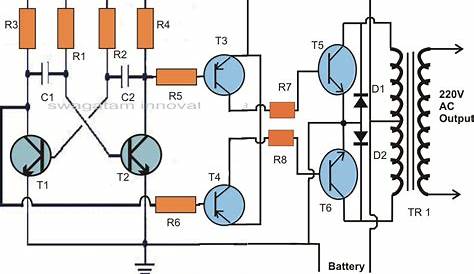 voltage inverter circuit diagram