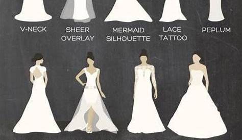 wedding dress style chart