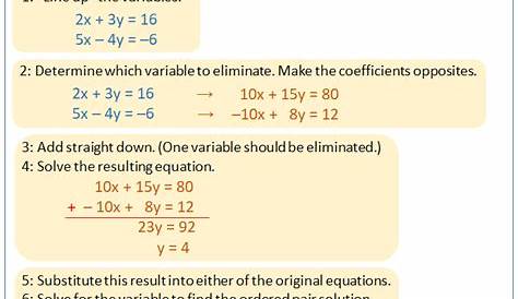 simultaneous equations worksheets