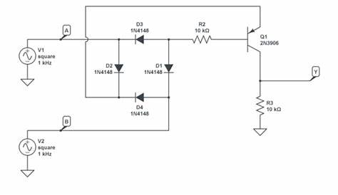 and gate circuit diagram using diode