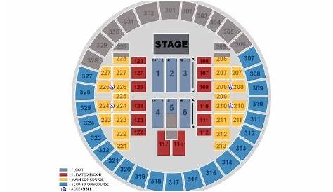 grand stand seating chart