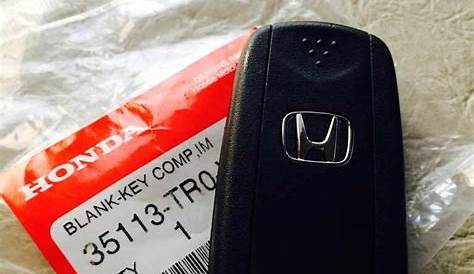 2020 honda civic key fob replacement