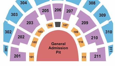 The Orion Amphitheater Tickets in Huntsville Alabama, Seating Charts